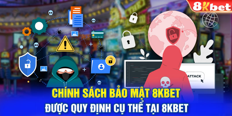 Chính sách bảo mật được quy định cụ thể tại 8KBET